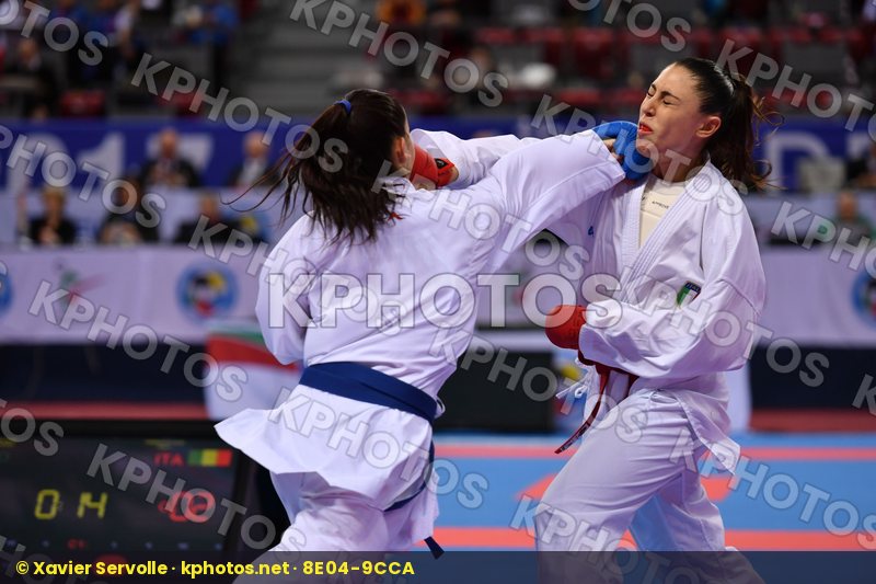 Budic Kaja Ferracuti Clio Italy Slovenia U21 kumite female 68+ k