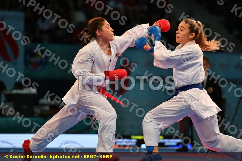 Draskovic Ana Female kumite -55 kg Montenegro Terliuga Anzhelika