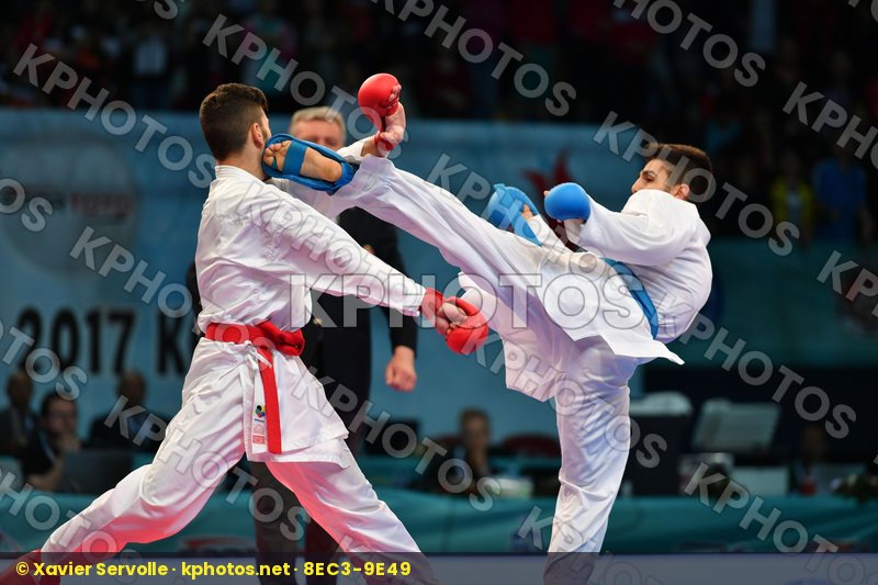 Crescenzo Angelo Italy Male kumite -60 kg Samdan Eray Turkey