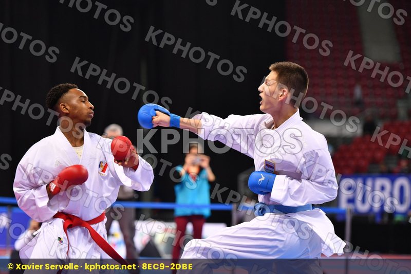 Ciric Jovan Cizo Kilian France Junior kumite male -68 kg Serbia