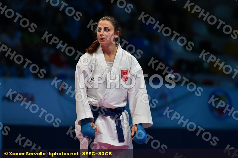 Burucu Hafsa seyda Female kumite -68 kg Quirici Elena Switzerlan