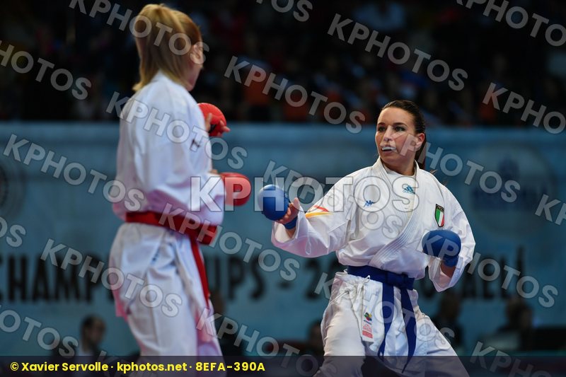 Cardin Sara Female kumite -55 kg Italy Turkey Yakan Tuba