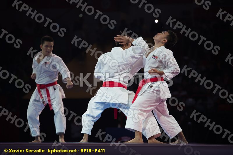bunkai Dubai final kata Malaysia Male team