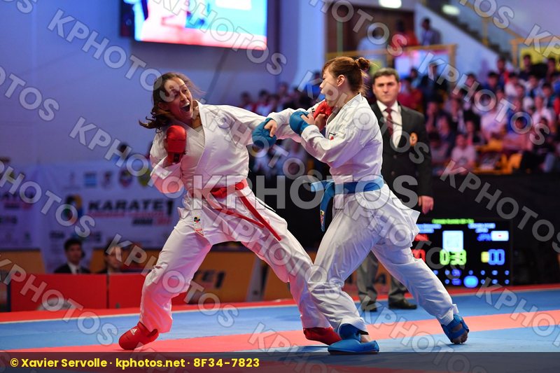Bulgaria Female kumite 68+ kg Japan Stubleva Aleksandra Uekusa A