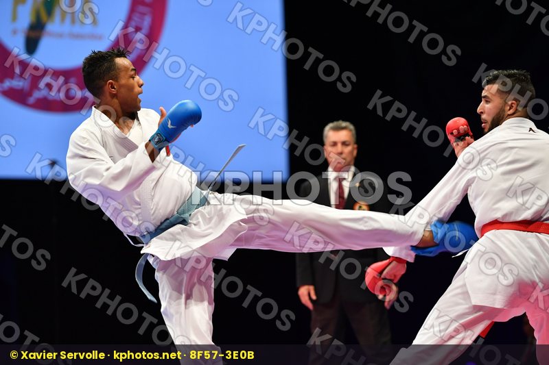 Hammi Ahmed Male kumite -75 kg Messaoudi Reda Morocco