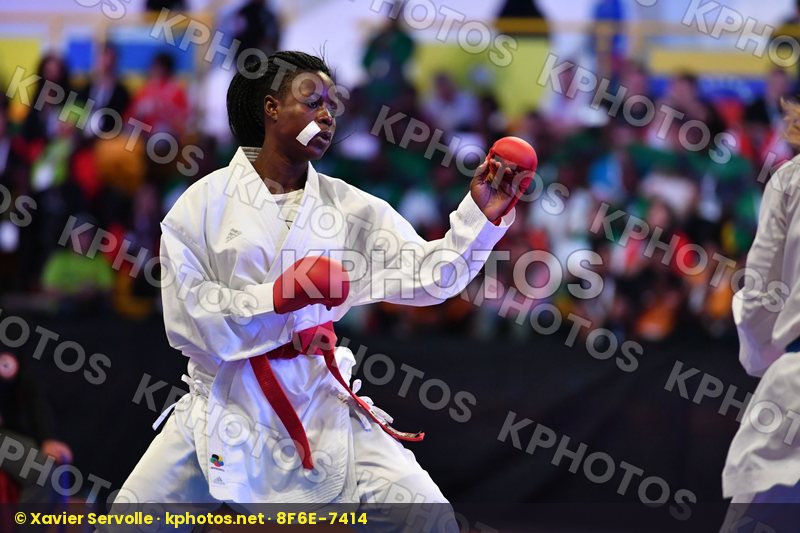 Cameroon Female kumite 68+ kg Ogandoa nsioma Stella United state