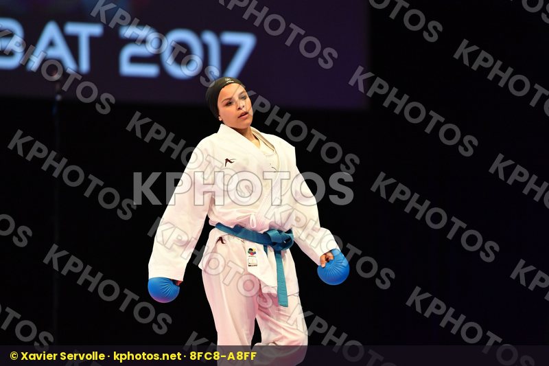 Egypt Female kumite -50 kg Ozcelik Serap Sayed Radwa Turkey