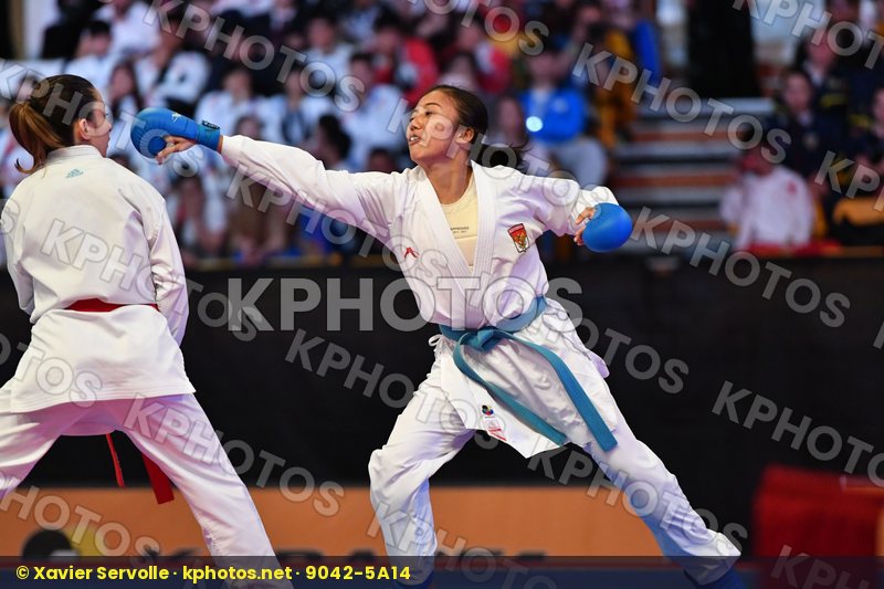Bas Sevil Female kumite -50 kg < LRBarcodes Indonesia Sari Sruni