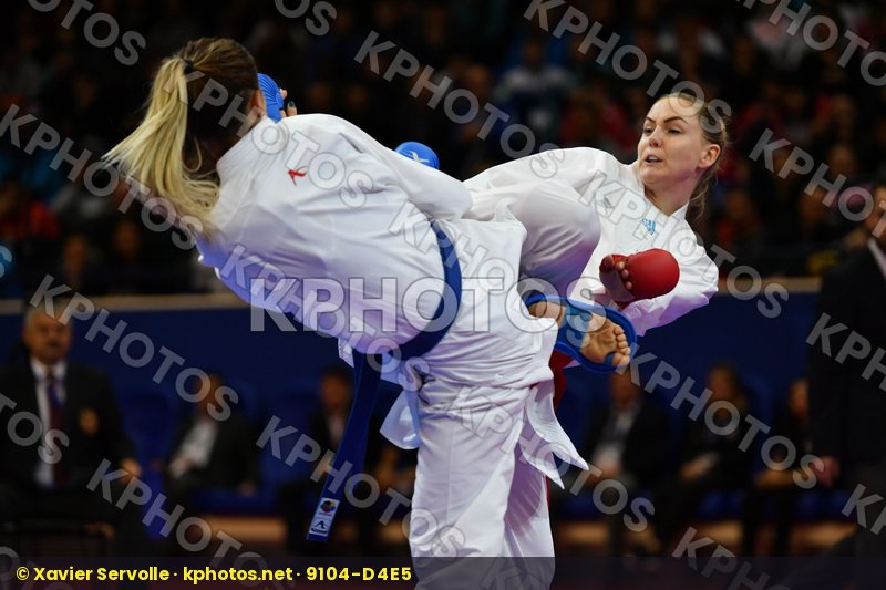 Agier Alizee Azerbaijan Female kumite -68 kg France Zaretska Iry