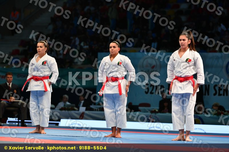 Female team kata Kururunfa Portugal Portugal Portugal