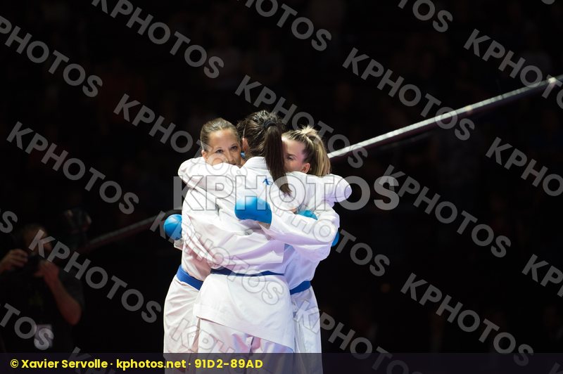 Azerbaijan Croatia Female final kumite team
