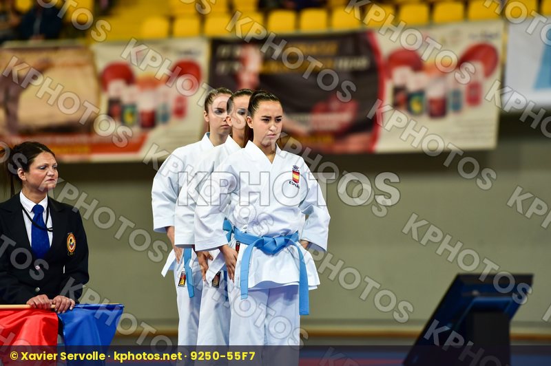Cadets et Juniors DaeDo Female Kata Spain team