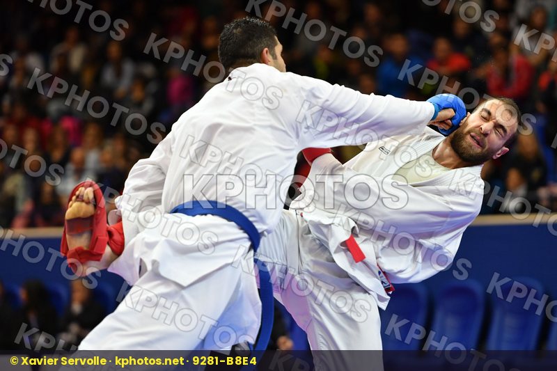 Heydari Saman Ipek Emre Iran  islamic republic of Male kumite 84