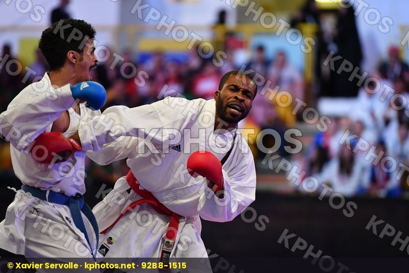Alotaibi Bader Cameroon Male kumite -67 kg Ndougsa atsa Christia