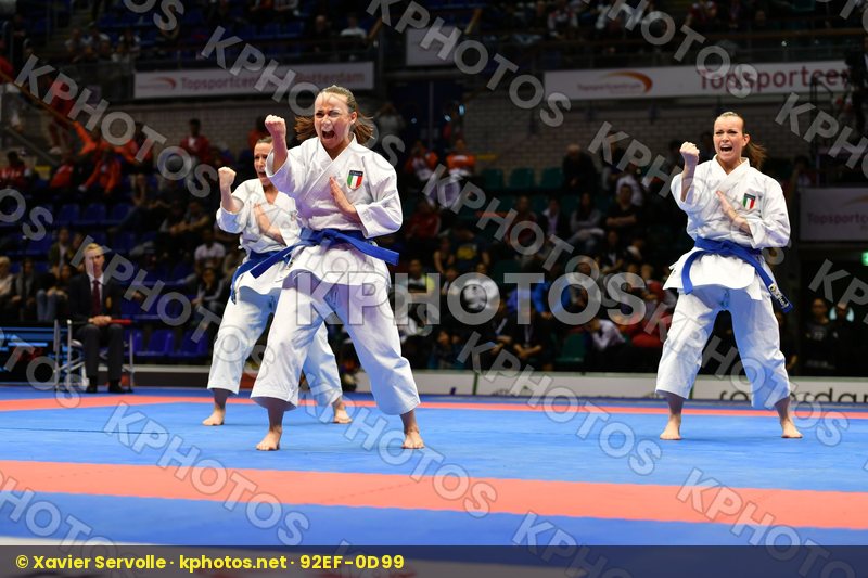 Female Kata Team Italy Paiku