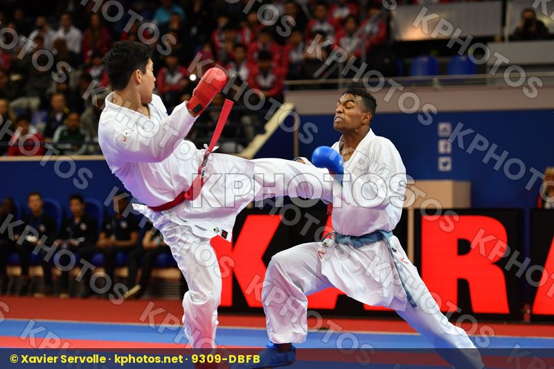 Japan Male kumite -75 kg Messaoudi Reda Mori Yuta Morocco