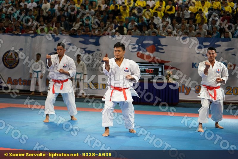 Japan Male Team kata