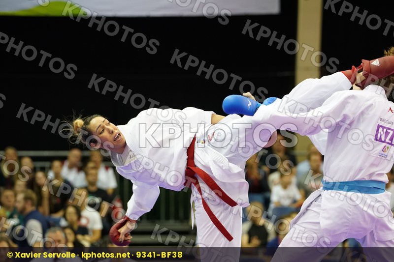 Algeria Australia Female Kumite +68kg Matoub Lamya Thomason Amy