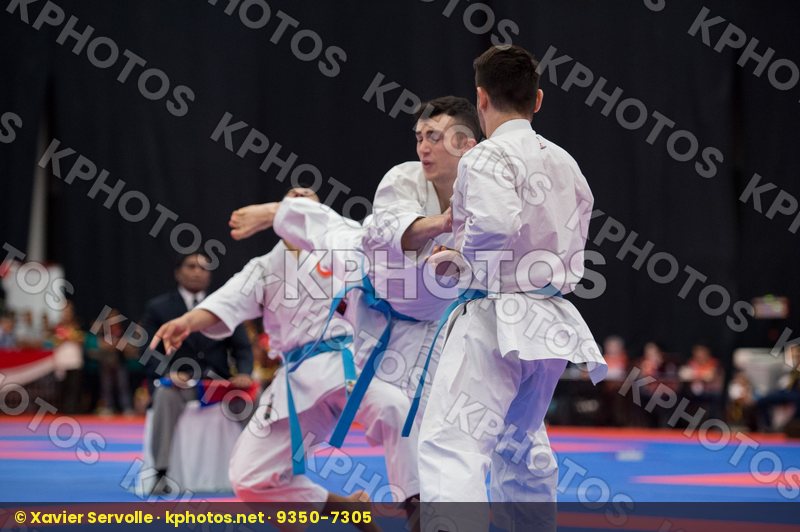 cadet Junior Kata male team Turkey