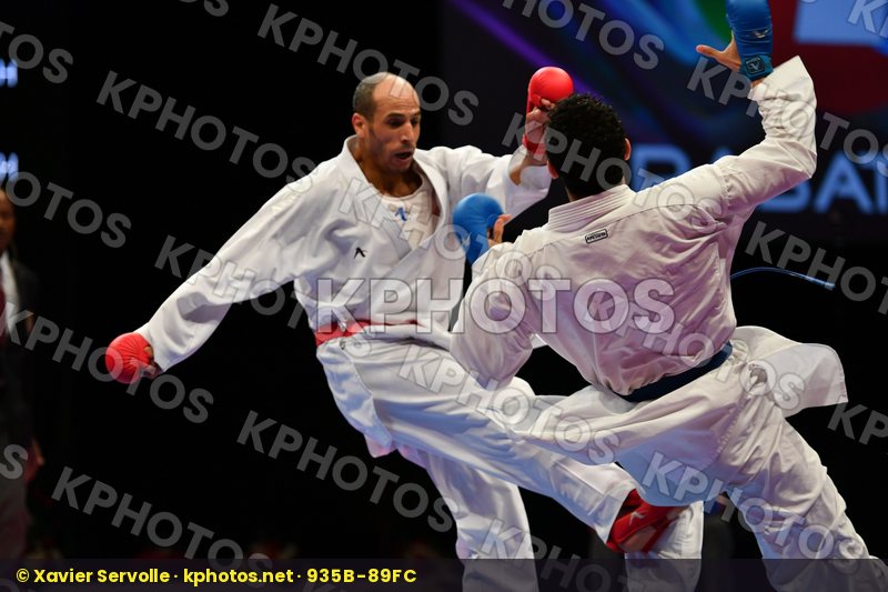 Egypt Elmasry Ahmed Male kumite -84 kg Morocco Oufkir Iliass