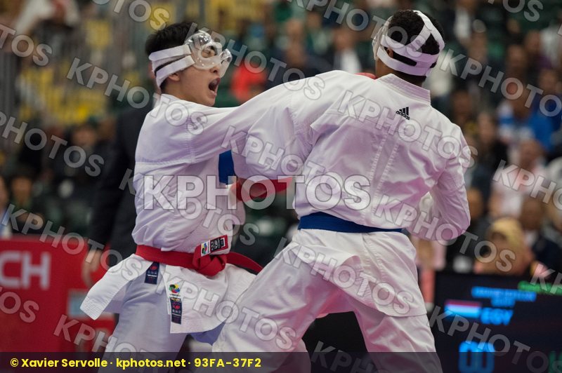 -57 kg cadet Ebrahim Seifeldin Egypt Ikezawa Kai Japan