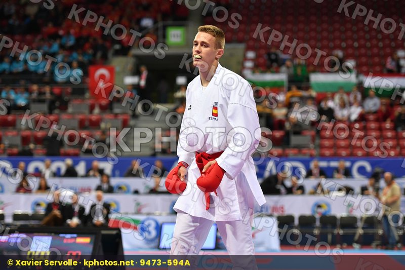 Avakimov Robert, Cadet kumite male 70+ kg, Martin perez Daniel,
