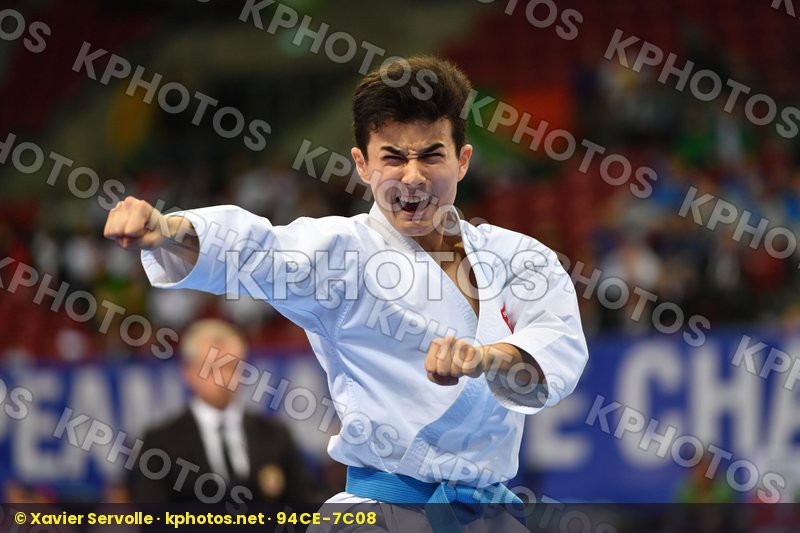 Junior kata male, Switzerland, Ujihara Yuki