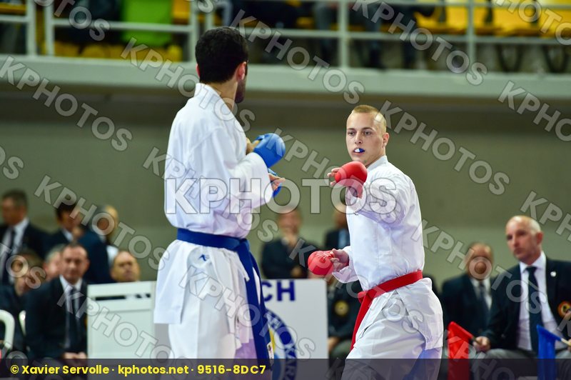 -84 Kg Aktas Ugur Budo Nord Denmark Korte Kevin Kumite Male Turk