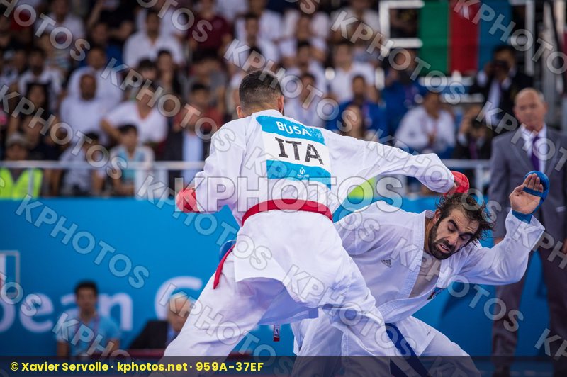 -75 kg Aghayev Rafael Azerbaijan Busa Luigi finals Italy kumite