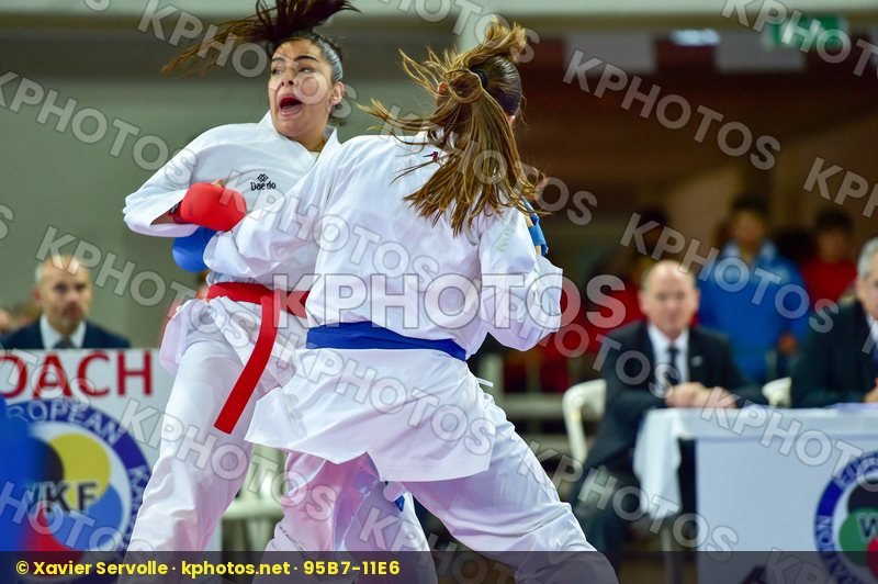 +68 Kg DaeDo Female Ferracuti Clio Italy Kumite Spain Torres Gar