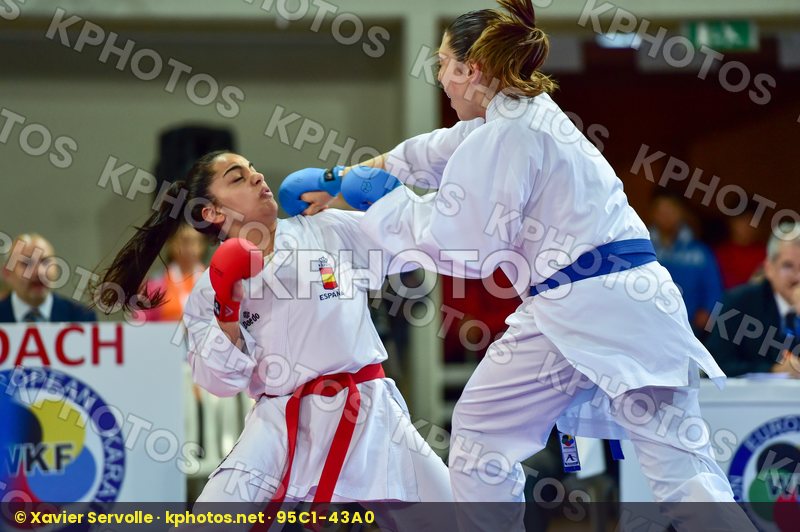 +68 Kg DaeDo Female Ferracuti Clio Italy Kumite Spain Torres Gar