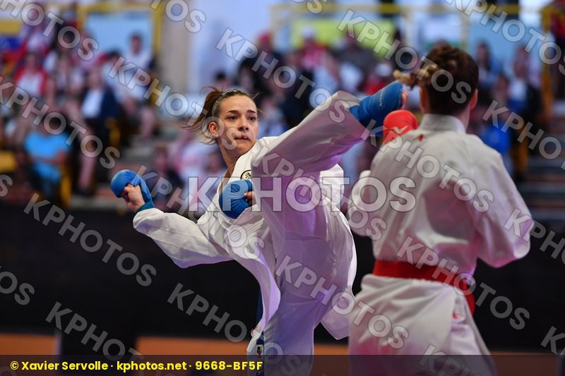 Austria Female kumite -50 kg < LRBarcodes Ozcelik Serap Plank Be