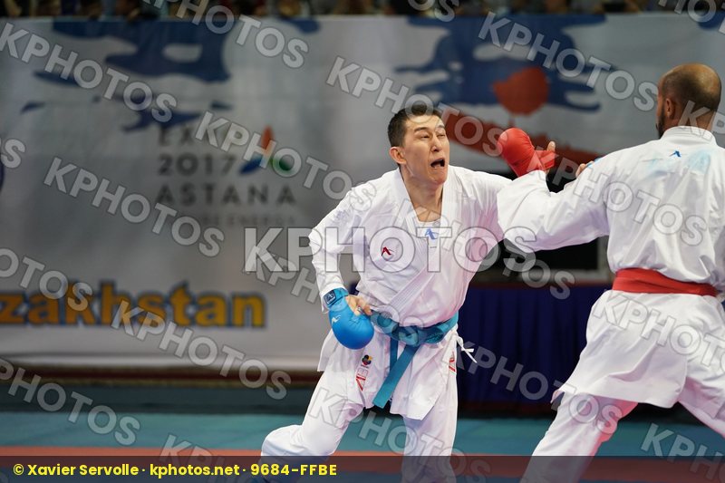 Alkhathami Fahad Kazakhstan Male kumite -67 kg Sagandykov Rinat