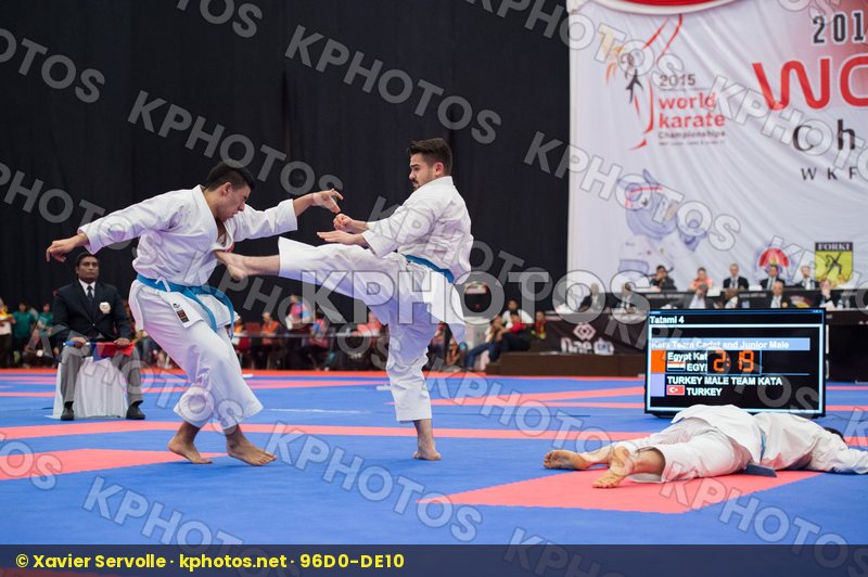 cadet Junior Kata male team Turkey