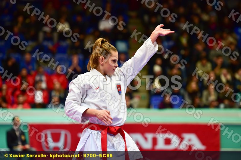 Brazdova Ema cadet female kata Kaze Slovakia