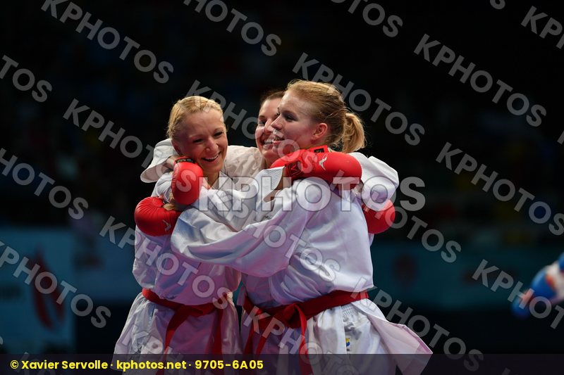 Female team kumite Germany Germany Germany Slovakia Slovakia Slo
