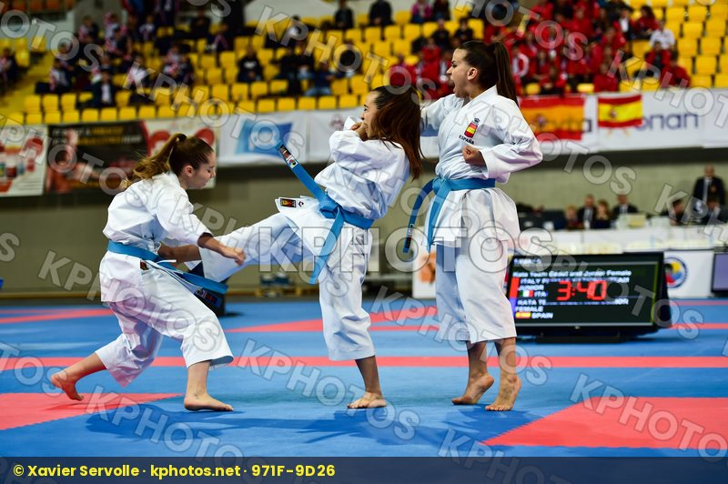 Cadets et Juniors DaeDo Female Kata Spain team