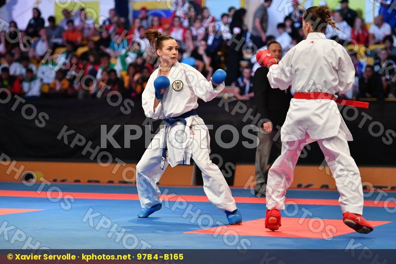 Austria Female kumite -50 kg < LRBarcodes Ozcelik Serap Plank Be