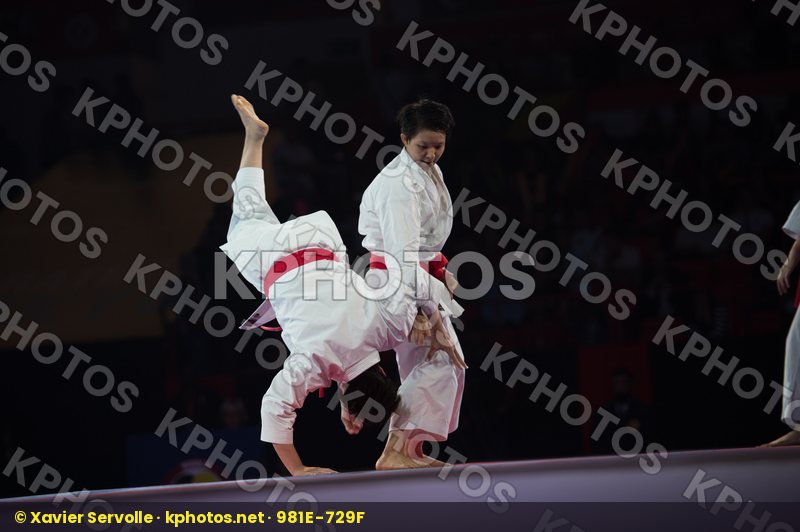 bunkai Dubai Female final kata Malaysia team