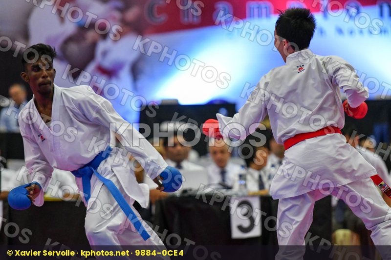 Chau Ka Him Hong Kong Junior Kumite Male -55 Kg Malaysia Shanmug