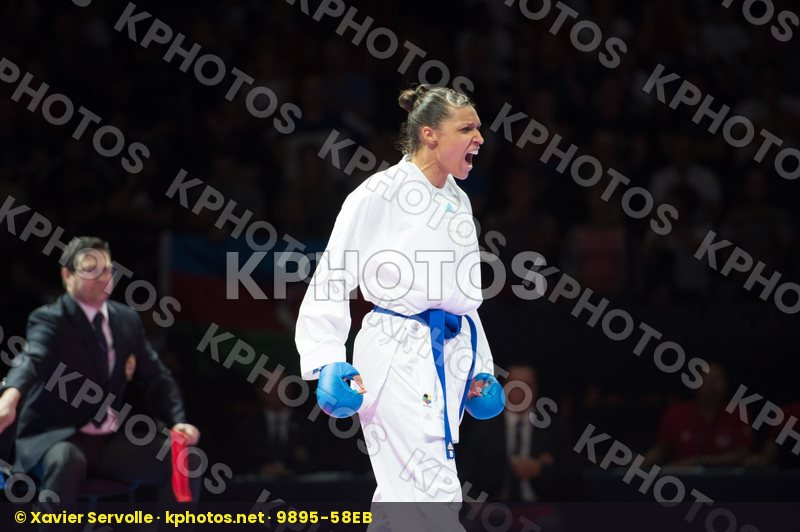 68+ Kg Female final Finland Florentin Anne Laure france kumite K