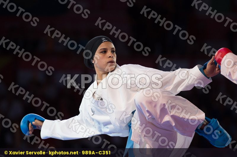 -50 Kg Austria Dubai Female final kumite Plank Bettina Radwan Ra
