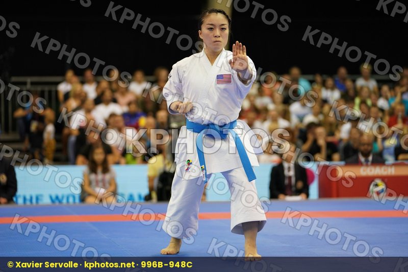 bronze match Female Kata Kokumai Sakura USA
