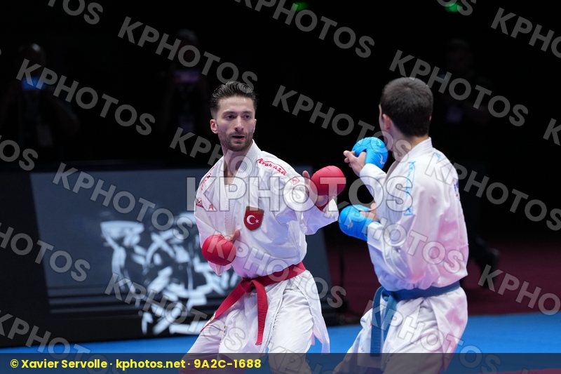 OZER OMER_ABDURRAHIM (TURKIYE) vs OGANNISIAN IURIK (EKF-1) in Male Kumite -67 Kg - Final Bout