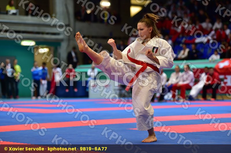 Amato Carolina cadet female finals italy kata