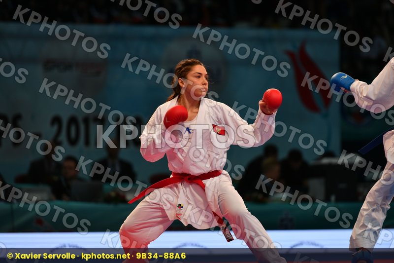 Draskovic Ana Female kumite -55 kg Montenegro Terliuga Anzhelika