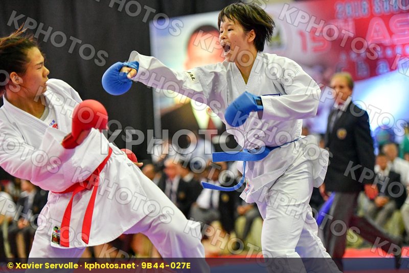 Japan Moriguchi Ayami Nguyen Thi Ngoan U21 Kumite Female -61 Kg