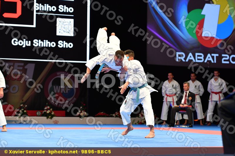 Goju shiho sho Male team kata Morocco