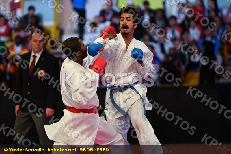 Alotaibi Bader Cameroon Male kumite -67 kg Ndougsa atsa Christia