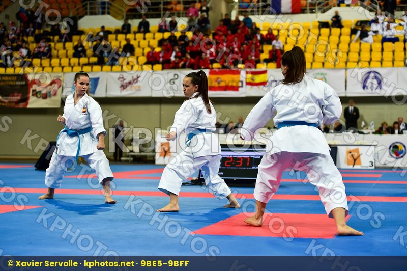 Cadets et Juniors DaeDo Female Kata Spain team